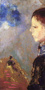 Portrait of Ari Redon with Sailor Collar